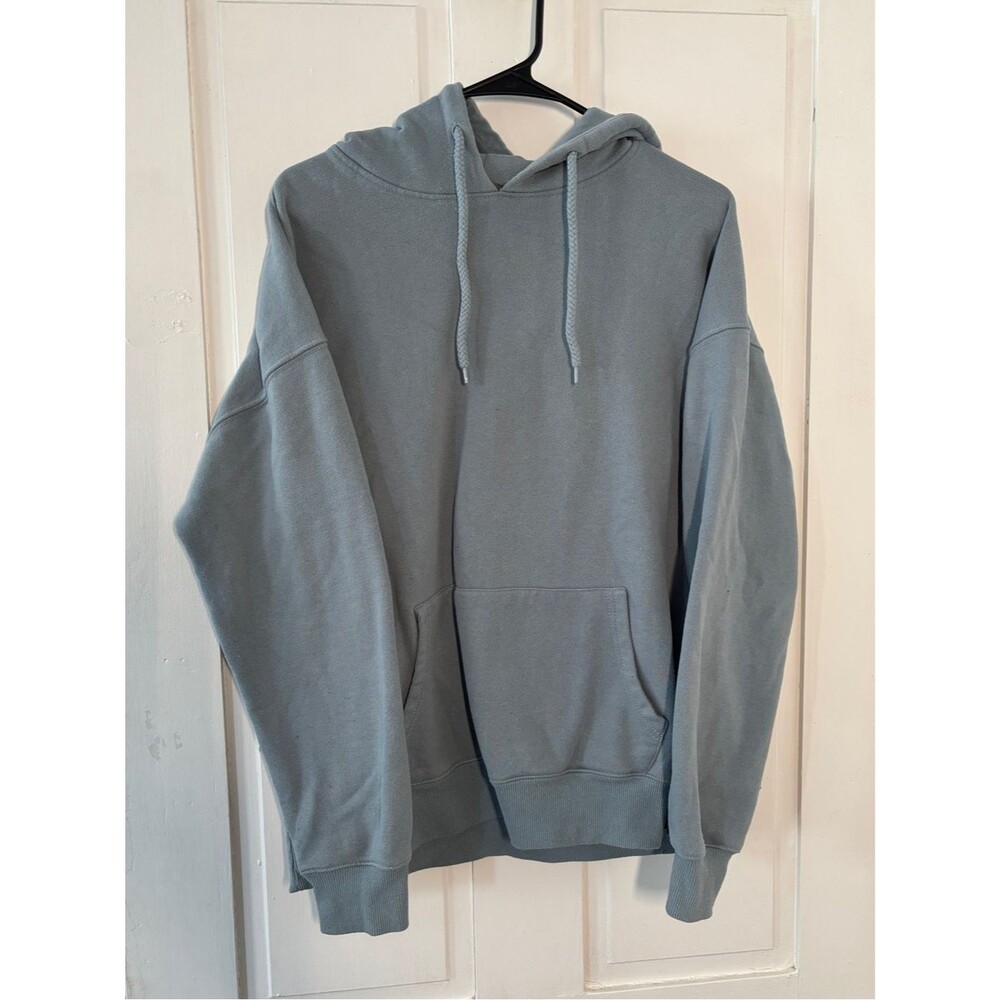 Cotton On Women’s Dusty Blue Comfy Pullover Drawstring Oversized Hoodie